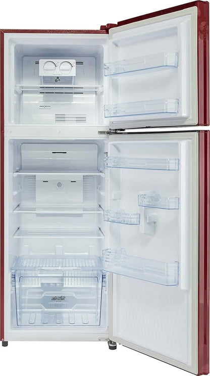 Lloyd 340 L Frost Free Double Door 2 Star Refrigerator - Sakura Red, GLFF342ASRT1PB