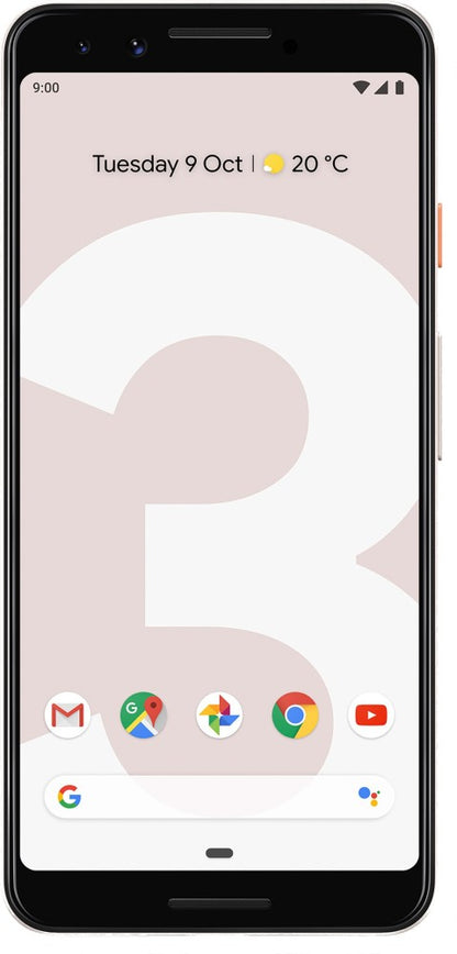 Google Pixel 3 (पिंक नहीं, 128 जीबी) - 4 जीबी रैम