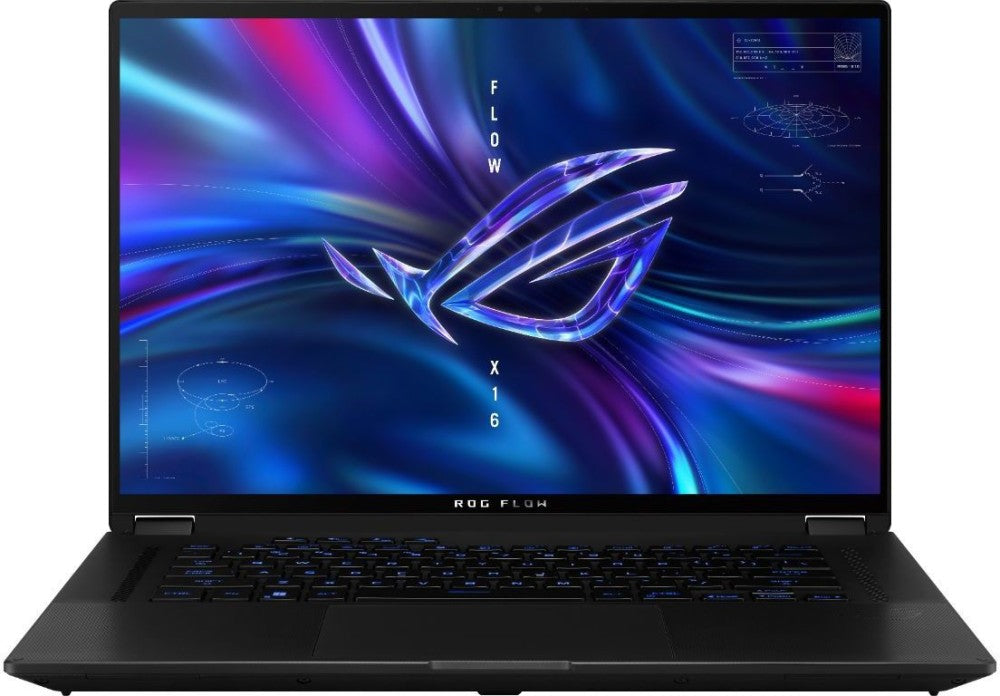 Asus ROG Flow X16 (2022) 90Whr बैटरी Ryzen 7 ऑक्टा कोर AMD R7-6800HS के साथ - (16 GB/1 TB SSD/Windows 11 Home/6 GB ग्राफ़िक्स/NVIDIA GeForce RTX 3060) GV601RM-M6054WS 2 इन 1 गेमिंग लैपटॉप - 16 इंच, एक्लिप्स ग्रे, 2.00 किग्रा, एमएस ऑफिस के साथ