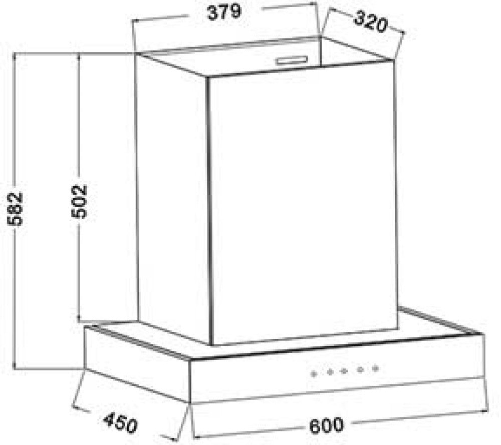 Faber Jupiter HC SC BK 60 cm, Baffle Filter, Touch & Gesture Control, 1350 m�/hr  Auto Clean Wall Mounted Chimney - Black 1350 CMH