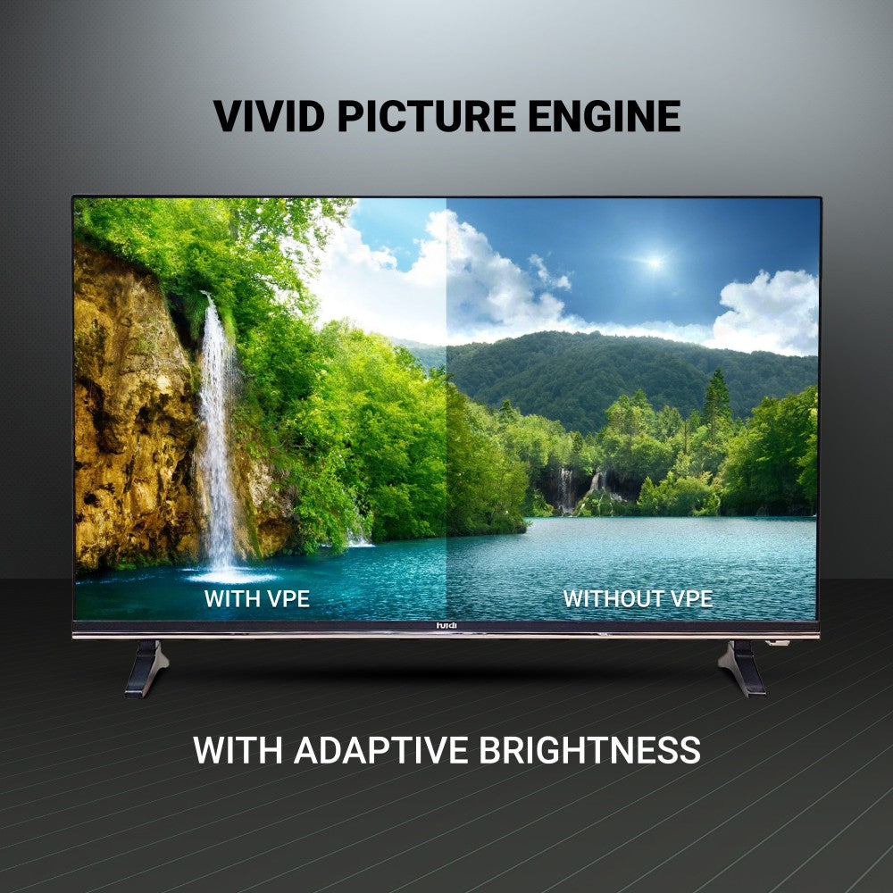 HUIDI 127 cm (50 inch) Ultra HD (4K) LED Smart Android Based TV - HD50FLPRO