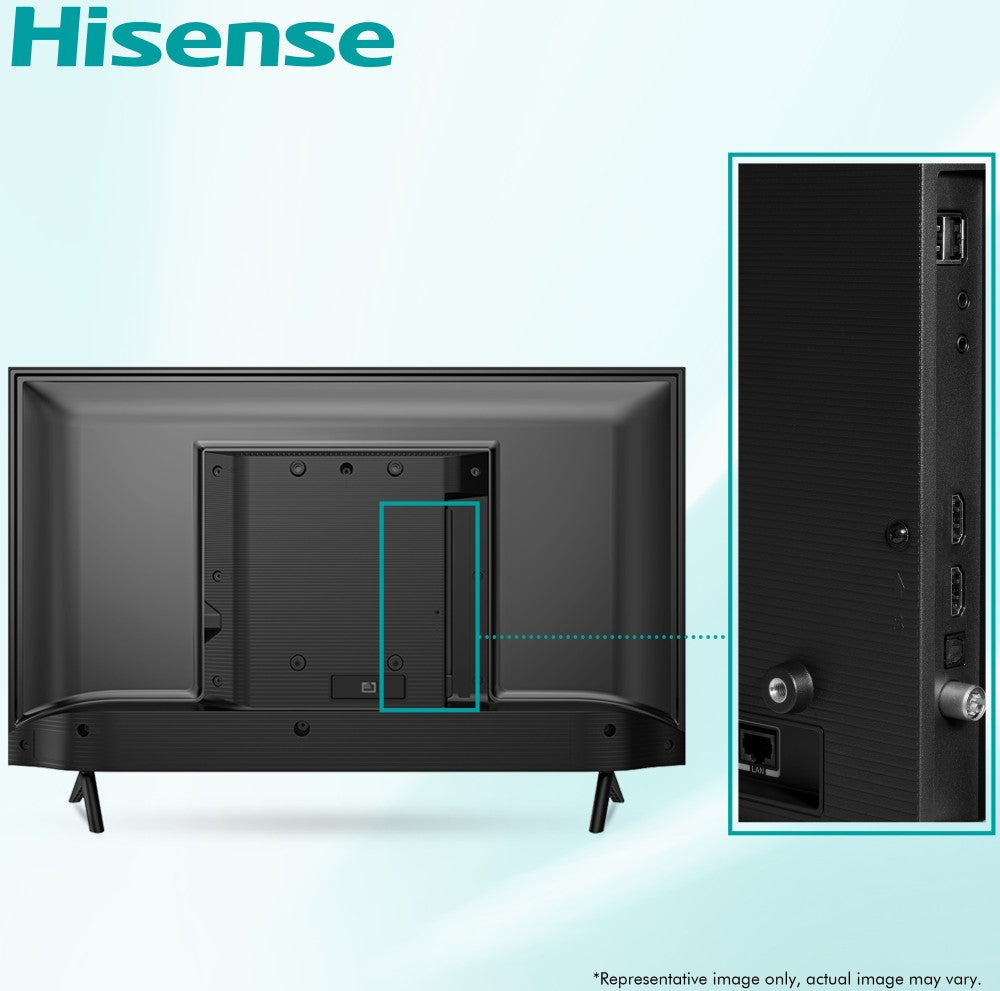 Hisense A56E 80 cm (32 inch) HD Ready LED Smart Android TV with 9.0 PIE - 32A56E