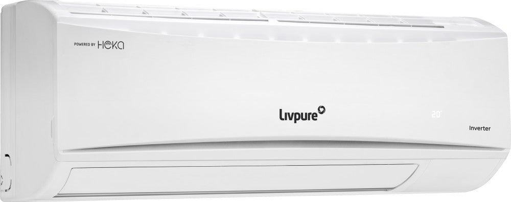 LIVPURE 1.5 Ton 3 Star Split Inverter Smart AC with Wi-fi Connect  - White - HKS-IN18K3S19A, Copper Condenser