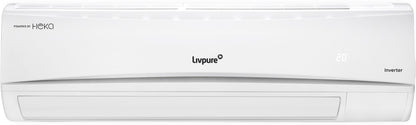 LIVPURE 1.5 Ton 3 Star Split Inverter Smart AC with Wi-fi Connect  - White - HKS-IN18K3S19A, Copper Condenser