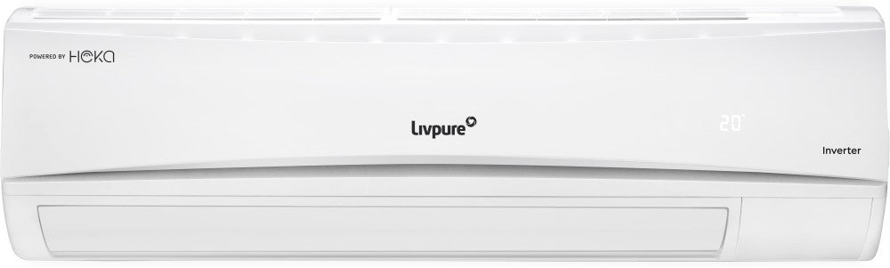 LIVPURE 1.5 टन 3 स्टार स्प्लिट इन्वर्टर स्मार्ट एसी वाई-फाई कनेक्ट के साथ - सफेद - HKS-IN18K3S19A, कॉपर कंडेनसर