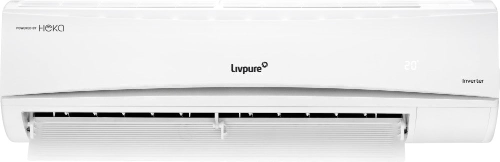 LIVPURE 1.5 टन 3 स्टार स्प्लिट इन्वर्टर स्मार्ट एसी वाई-फाई कनेक्ट के साथ - सफेद - HKS-IN18K3S19A, कॉपर कंडेनसर