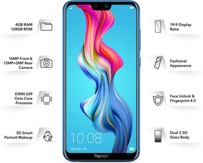 Honor 9N (Sapphire Blue, 128 GB) - 4 GB RAM