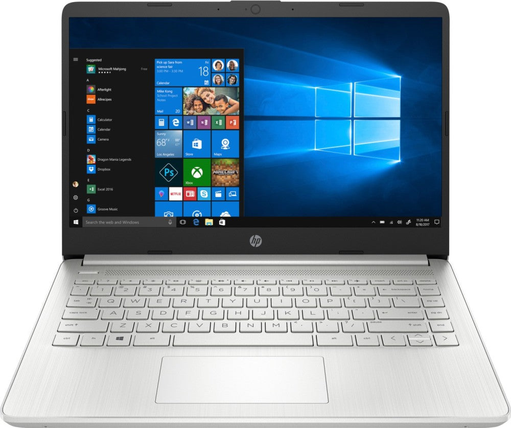 HP 14s Core i5 11वीं जेनरेशन - (8GB/512GB SSD/Windows 10 Home) 14s- DR2016TU पतला और हल्का लैपटॉप - 14 इंच, नेचुरल सिल्वर, 1.46 KG, MS Office के साथ