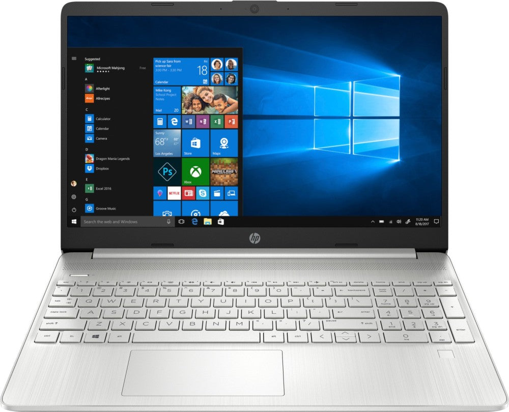 HP Core i3 11th Gen - (8 GB/512 GB SSD/Windows 10 Home) 15s-FR2006TU Thin and Light Laptop - 15.6 inch, Natural Silver, 1.75 Kg, With MS Office