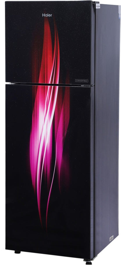 Haier 258 L Frost Free Double Door 3 Star Convertible Refrigerator - Xcel Glass, HRF-2784PXG-E