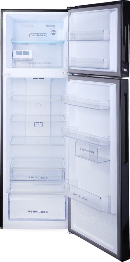 Haier 258 L Frost Free Double Door 3 Star Convertible Refrigerator - Xcel Glass, HRF-2784PXG-E