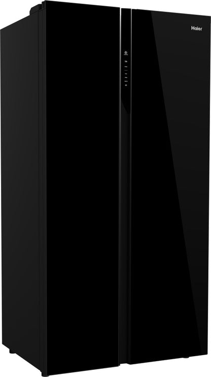 Haier 570 L Frost Free Side by Side Refrigerator - BLACK, HRF-622KG