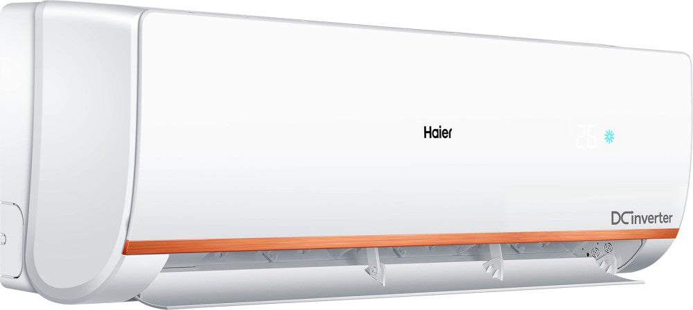 Haier 1.5 Ton 3 Star Split Inverter AC  - White - HSU18C-NCB3B (INV), Copper Condenser