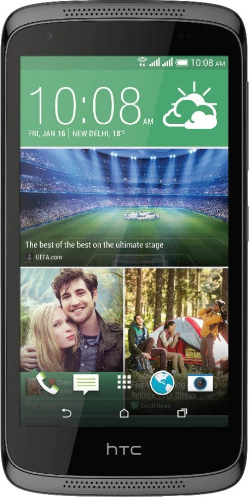 HTC Desire 526G Plus (Glossy Black, 16 GB) - 1 GB RAM