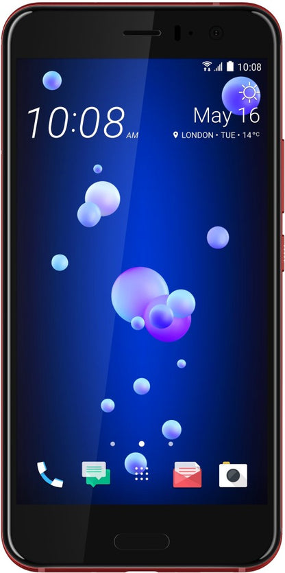 HTC U11 (Solar Red, 128 GB) - 6 GB RAM