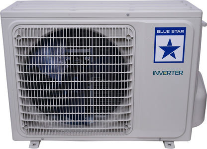 Blue Star 1 Ton 3 Star Split Inverter AC  - Silver, White - IC312XATU, Copper Condenser