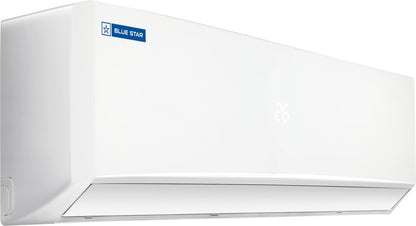 Blue Star 1 Ton 5 Star Split Inverter AC  - White - IC512CATU, Copper Condenser