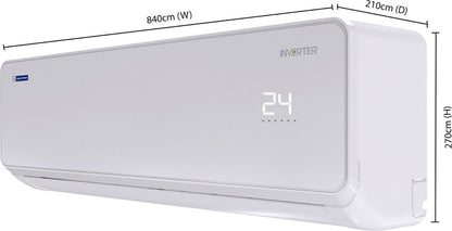 Blue Star 1 Ton 3 Star Split Inverter AC  - White - IC312EBTU, Copper Condenser