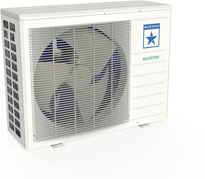 Blue Star 1.5 Ton 5 Star Split Inverter AC  - White - IC518DATUAP, Copper Condenser