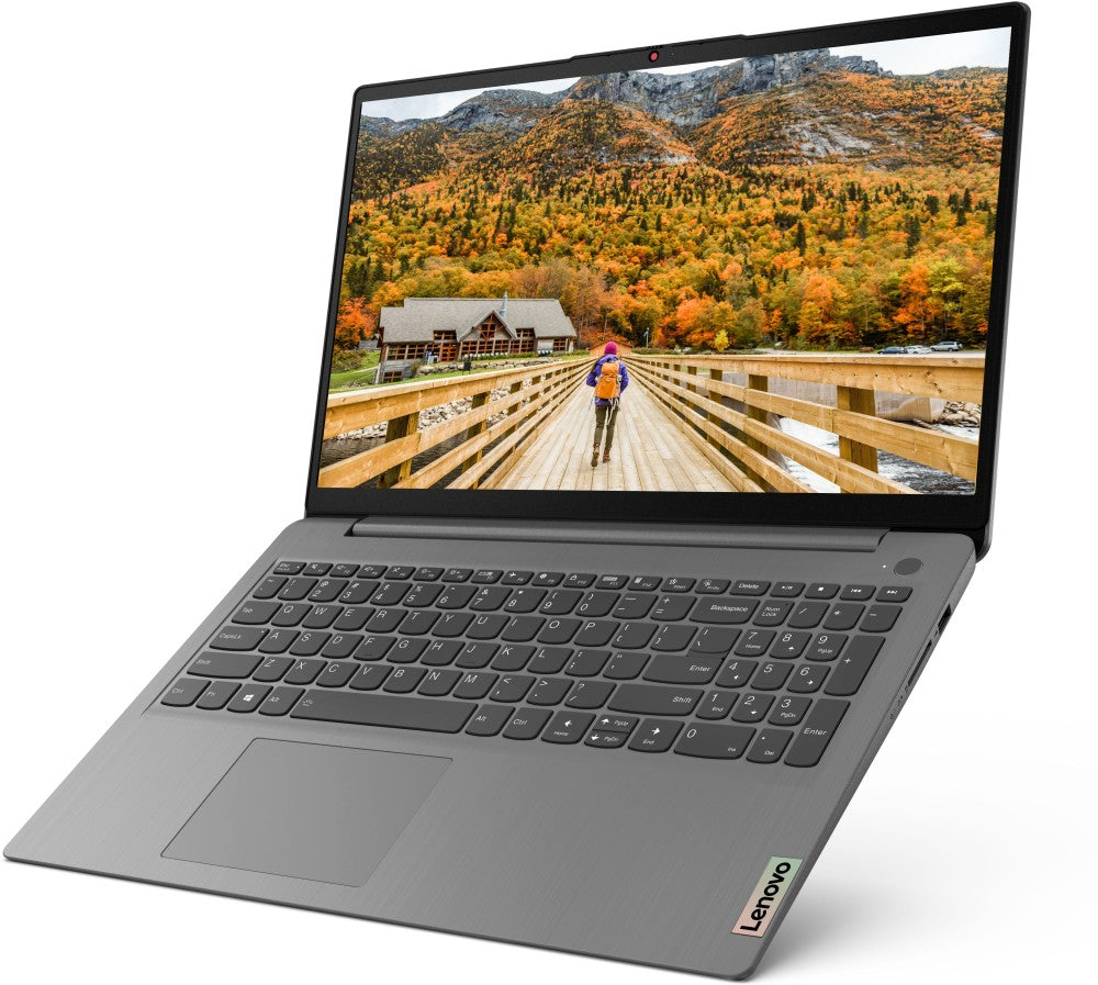 Lenovo IdeaPad Ryzen 5 Hexa Core 5500U - (16GB/512GB SSD/Windows 11 Home) 15ALC6 पतला और हल्का लैपटॉप - 15.6 इंच, आर्कटिक ग्रे, 1.65 kg, MS Office के साथ