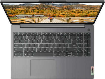 Lenovo IdeaPad Ryzen 5 Hexa Core 5500U - (16GB/512GB SSD/Windows 11 Home) 15ALC6 पतला और हल्का लैपटॉप - 15.6 इंच, आर्कटिक ग्रे, 1.65 kg, MS Office के साथ