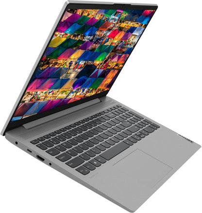 Lenovo Ideapad 5 Ryzen 7 Octa Core 5700U - (16GB/512GB SSD/Windows 11 Home) Ideapad 5 15ALC05 पतला और हल्का लैपटॉप - 15.6 इंच, ग्रेफाइट ग्रे, 1.39 किलोग्राम, MS Office के साथ