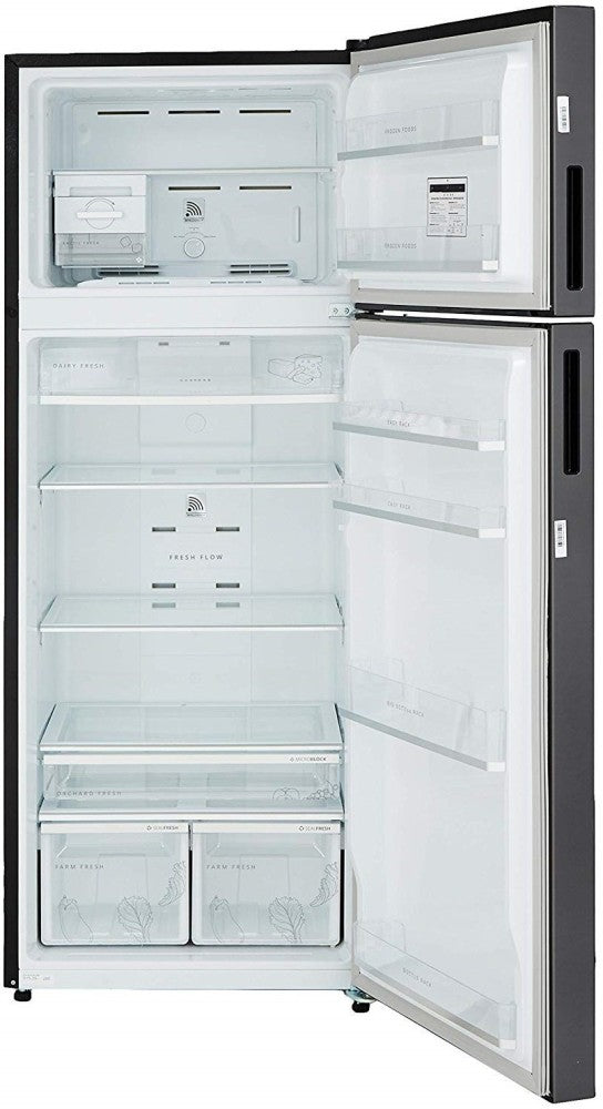 Whirlpool 411 L Frost Free Double Door 2 Star Convertible Refrigerator - Steel Onyx, IF INV CNV 455 Steel Onyx (2S)-Z