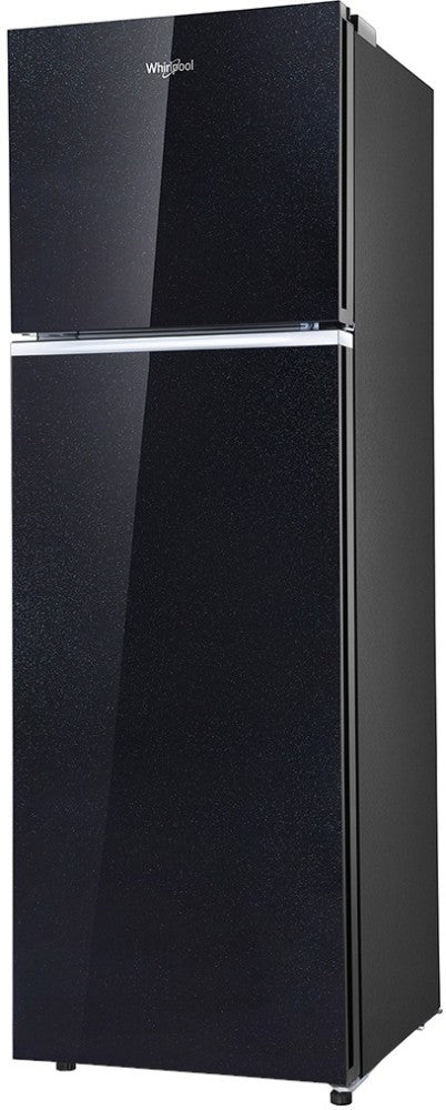 Whirlpool 231 L Frost Free Double Door 2 Star Refrigerator - Crystal Black, IF INV ELT 278GD CRYSTAL BLACK (2S)-N