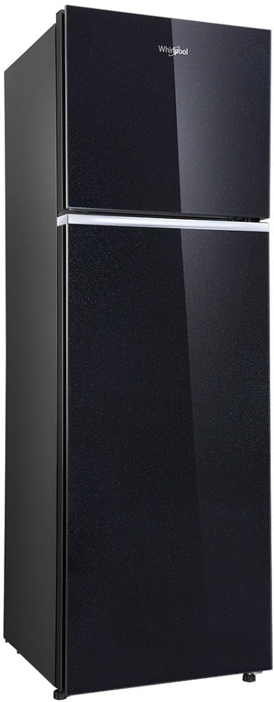 Whirlpool 231 L Frost Free Double Door 2 Star Refrigerator - Crystal Black, IF INV ELT 278GD CRYSTAL BLACK (2S)-N