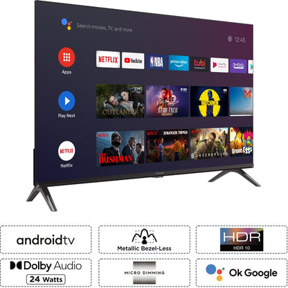 iFFALCON by TCL 80.04 cm (32 inch) HD Ready LED Smart Android TV with Bezel-Less design & 24W Speaker - iFF32S53