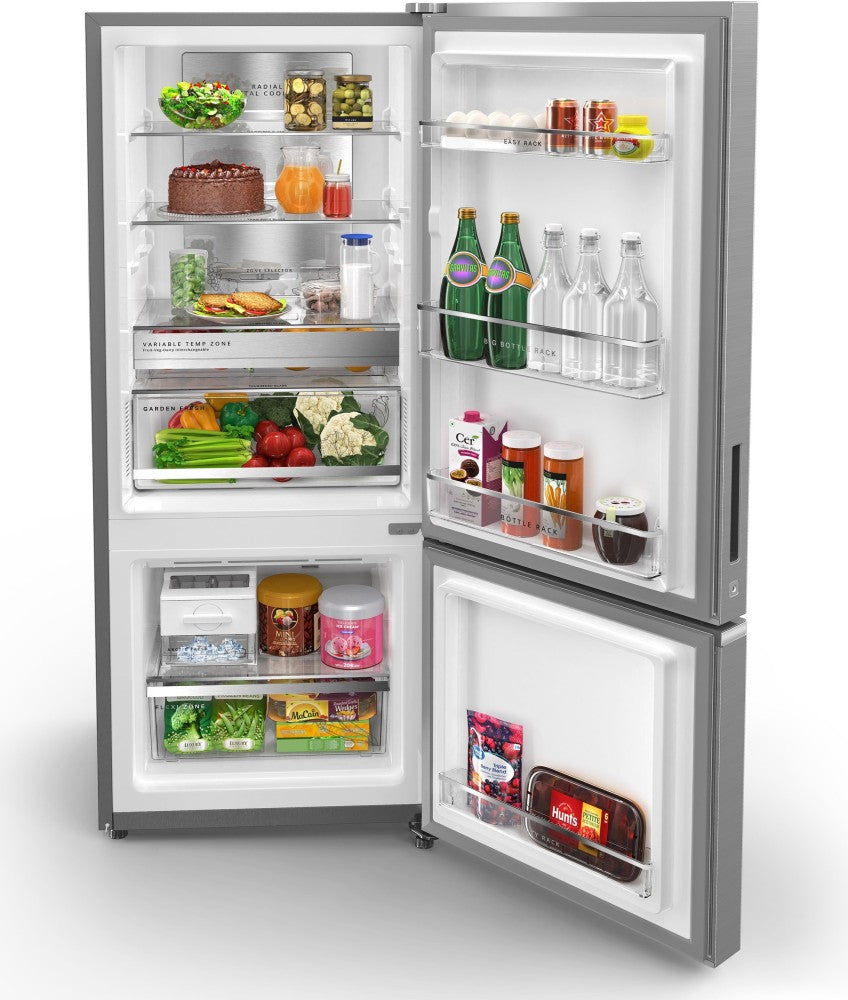 Whirlpool 325 L Frost Free Double Door 2 Star Refrigerator - Omega Steel, IFPRO BM INV 340 ELT+ OMEGA STEEL (2S)-N