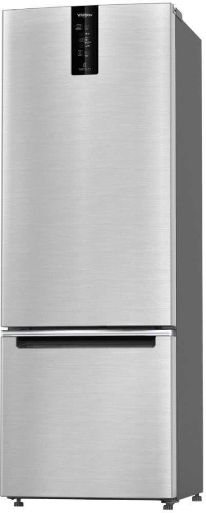 Whirlpool 355 L Frost Free Double Door 3 Star Convertible Refrigerator - Omega Steel, IFPRO BM INV CNV 370 OMEGA STEEL (3S)-N