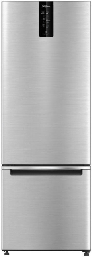 Whirlpool 355 L Frost Free Double Door 3 Star Convertible Refrigerator - Omega Steel, IFPRO BM INV CNV 370 OMEGA STEEL (3S)-N