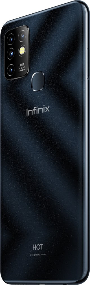 Infinix Hot 10 (Obsidian Black, 64 GB) - 4 GB RAM