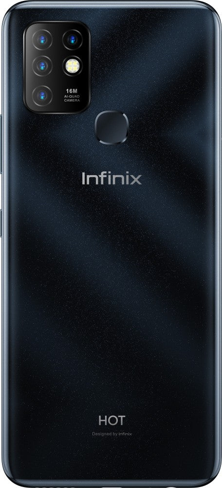 Infinix Hot 10 (Obsidian Black, 64 GB) - 4 GB RAM