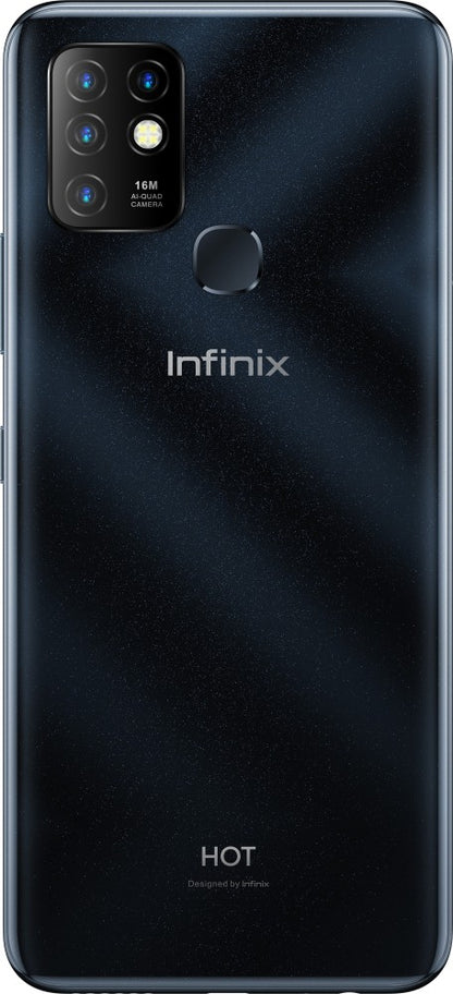 Infinix Hot 10 (Obsidian Black, 64 GB) - 4 GB RAM