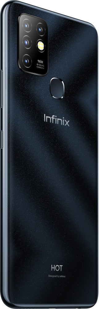 Infinix Hot 10 (Obsidian Black, 64 GB) - 4 GB RAM