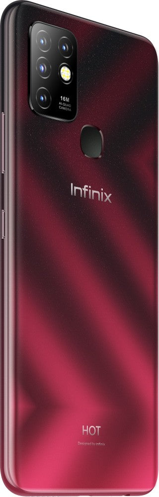 Infinix Hot 10 (Amber Red, 64 GB) - 4 GB RAM