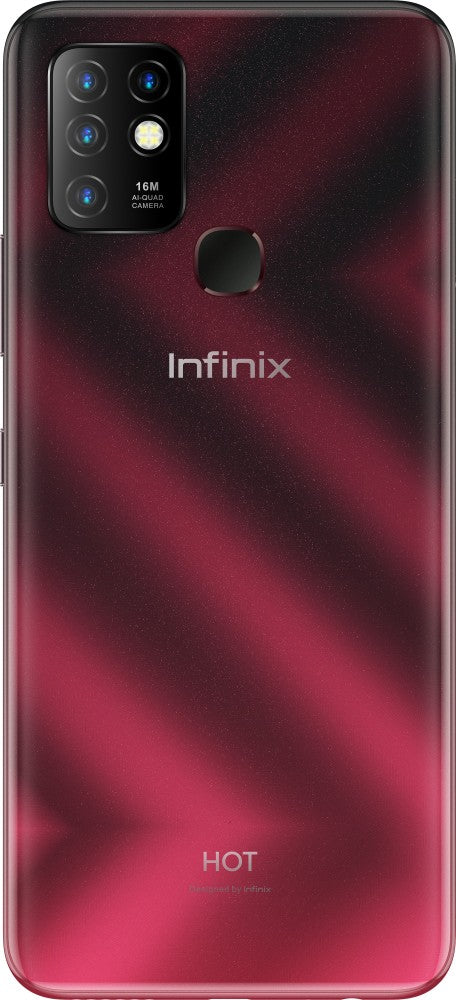 Infinix Hot 10 (Amber Red, 64 GB) - 4 GB RAM