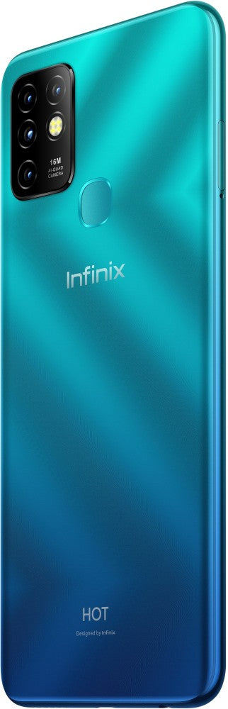 Infinix Hot 10 (Ocean Wave, 128 GB) - 6 GB RAM