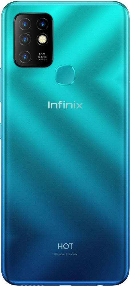 Infinix Hot 10 (Ocean Wave, 128 GB) - 6 GB RAM