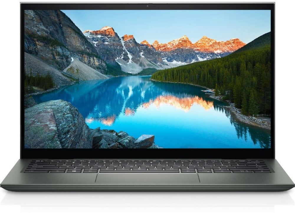 DELL Inspiron Ryzen 5 Hexa Core R5-5500U - (8 GB/512 GB SSD/Windows 11 Home) Inspiron 7415 2 in 1 Laptop - 14 inch, Pebble Green, 1.56 Kg, With MS Office