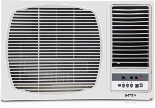 Intex 1.5 Ton 3 Star Window AC  - White - INW18CU3L-2W, Copper Condenser