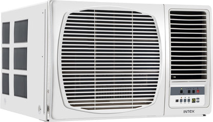 Intex 1.5 Ton 3 Star Window AC  - White - INW18CU3L-2W, Copper Condenser