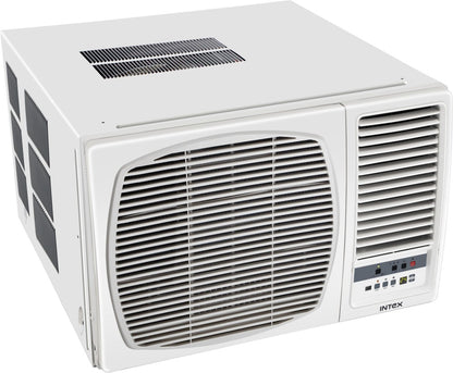 Intex 1.5 Ton 3 Star Window AC  - White - INW18CU3L-2W, Copper Condenser