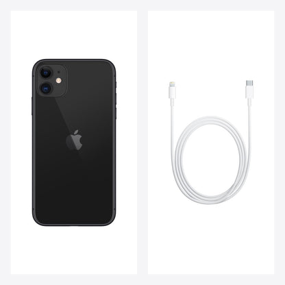 एप्पल आईफोन 11 (काला, 64 जीबी)
