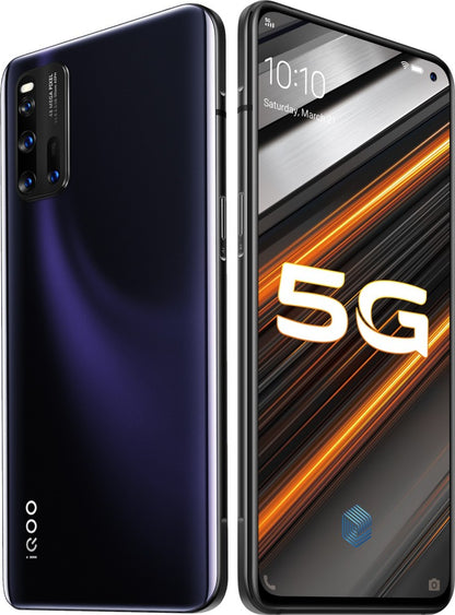 IQOO 3 (5G) (Tornado Black, 256 GB) - 12 GB RAM