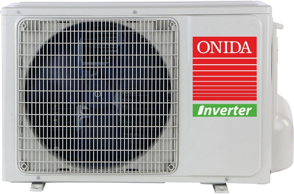 ONIDA 1.5 Ton 3 Star Split Inverter Smart AC with Wi-fi Connect  - Silver, White - IR183GNO, Copper Condenser