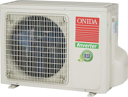 ONIDA 1.5 Ton 5 Star Split Inverter AC  - White - IR185IRS, Copper Condenser