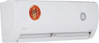 ONIDA 1.5 Ton 5 Star Split Inverter AC  - White - IR185IRS, Copper Condenser